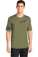 Vintage Veteran Patriotic Logo